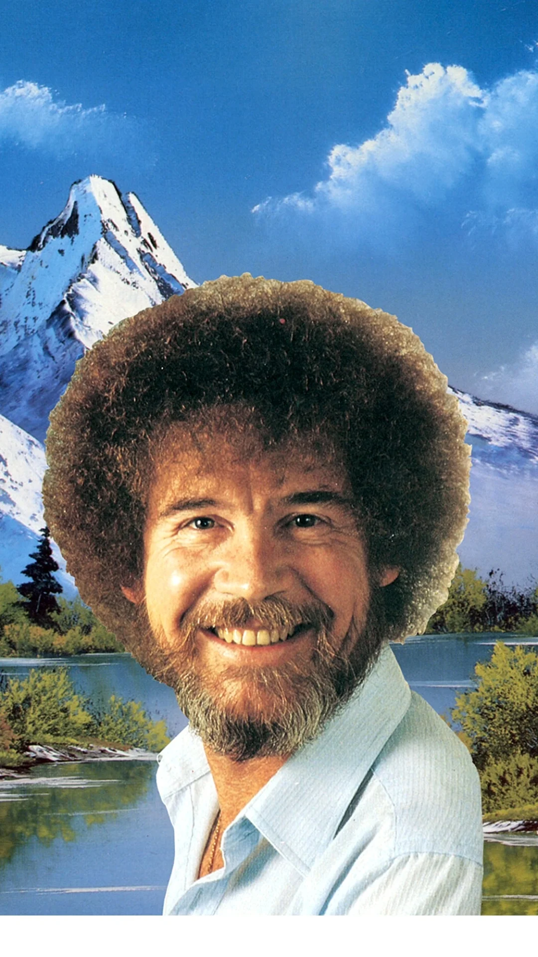 Bob Ross watching